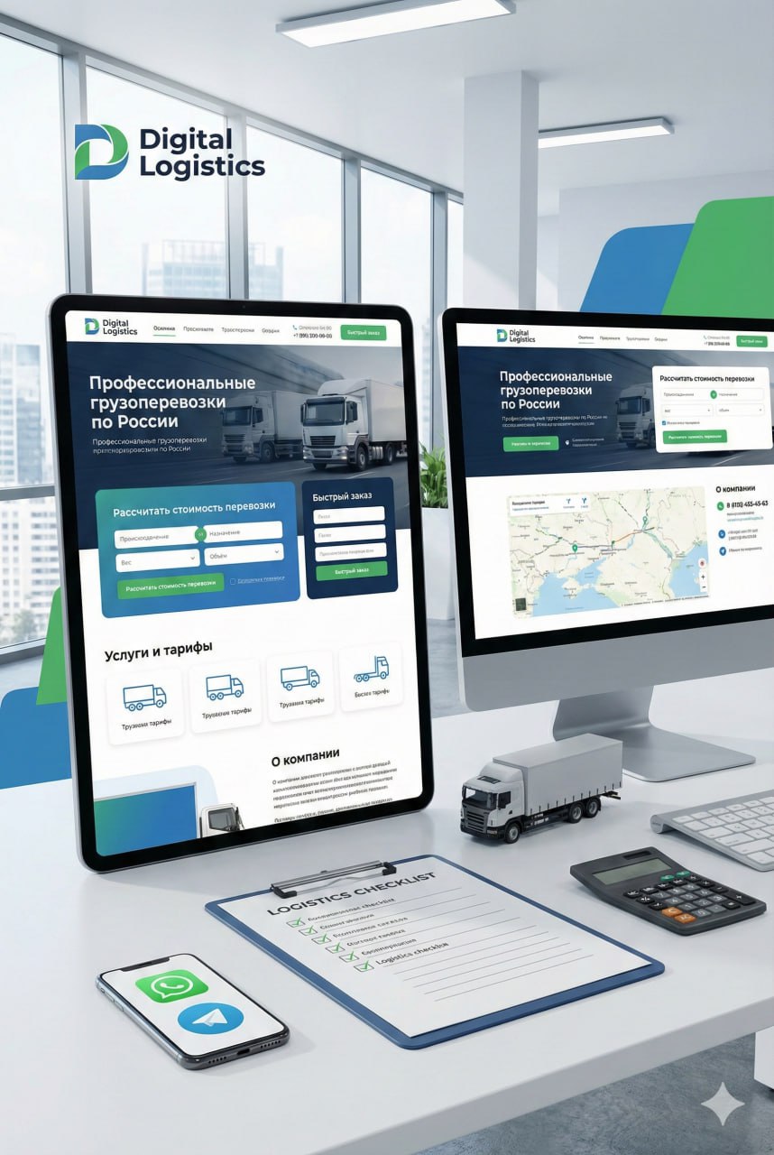 Сайт под ключ: транспорт