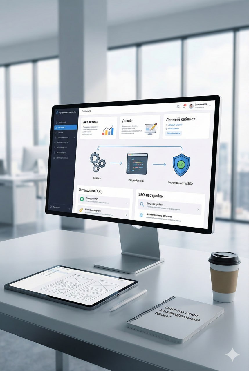 Сайт под ключ: проект